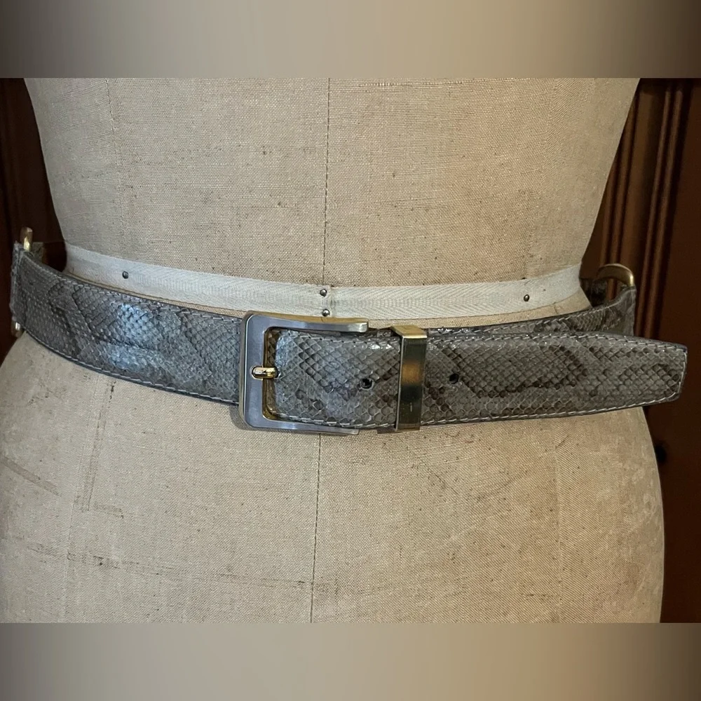 Genuine Python Belt - Picture 1 of 6